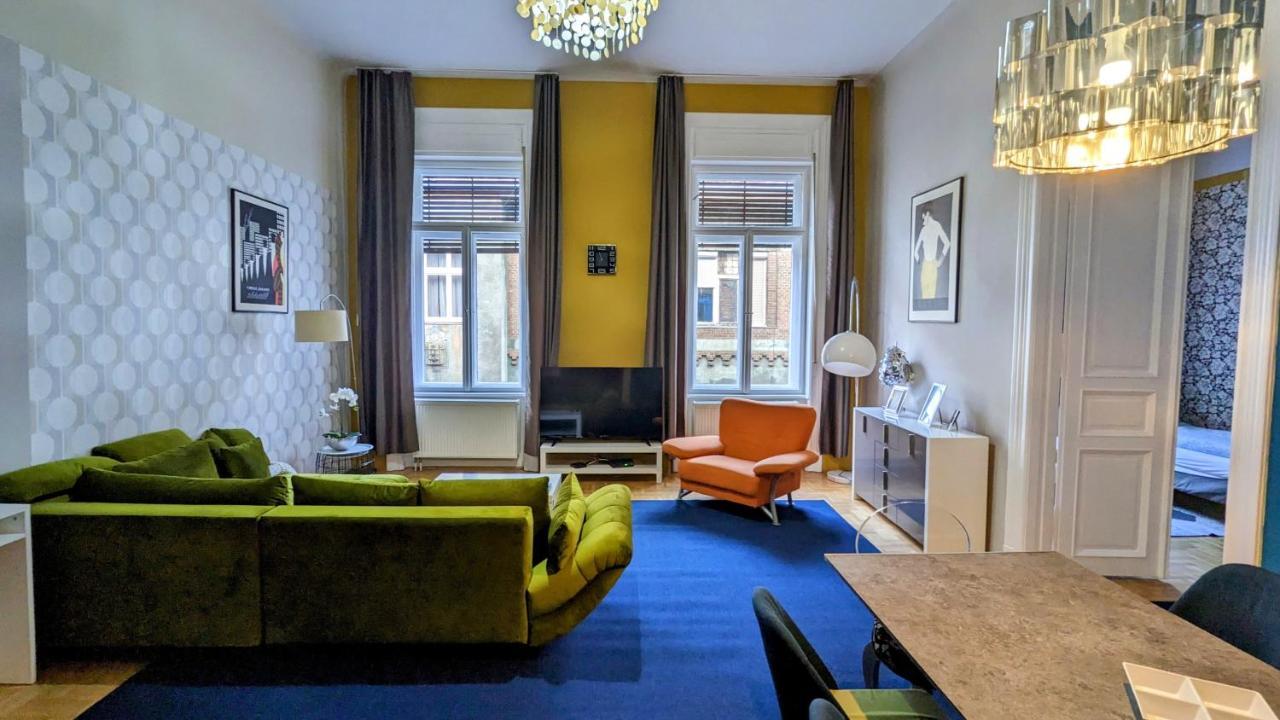 Freeparking - Great Synagogue Apartment, 2 Bedroom, 5 People ,Wifi, Ac Budapeste Exterior foto