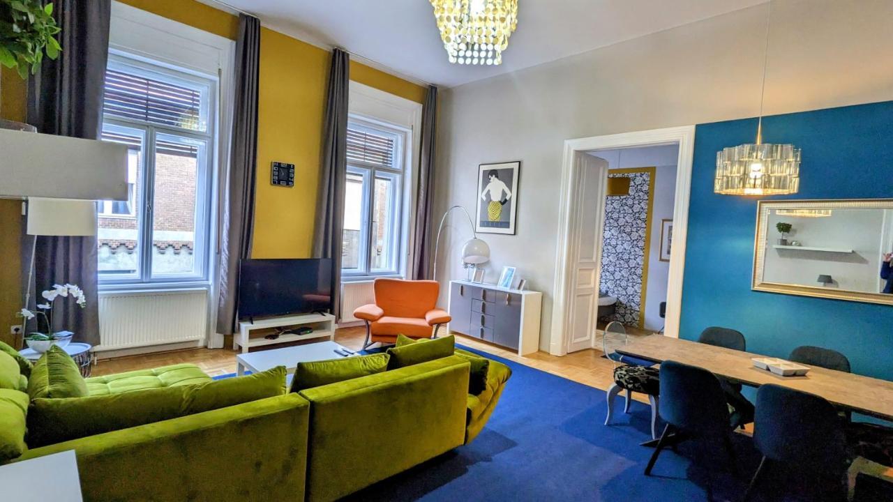 Freeparking - Great Synagogue Apartment, 2 Bedroom, 5 People ,Wifi, Ac Budapeste Exterior foto